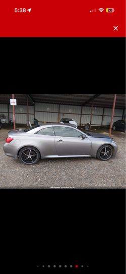 Infiniti g37 convertible parts