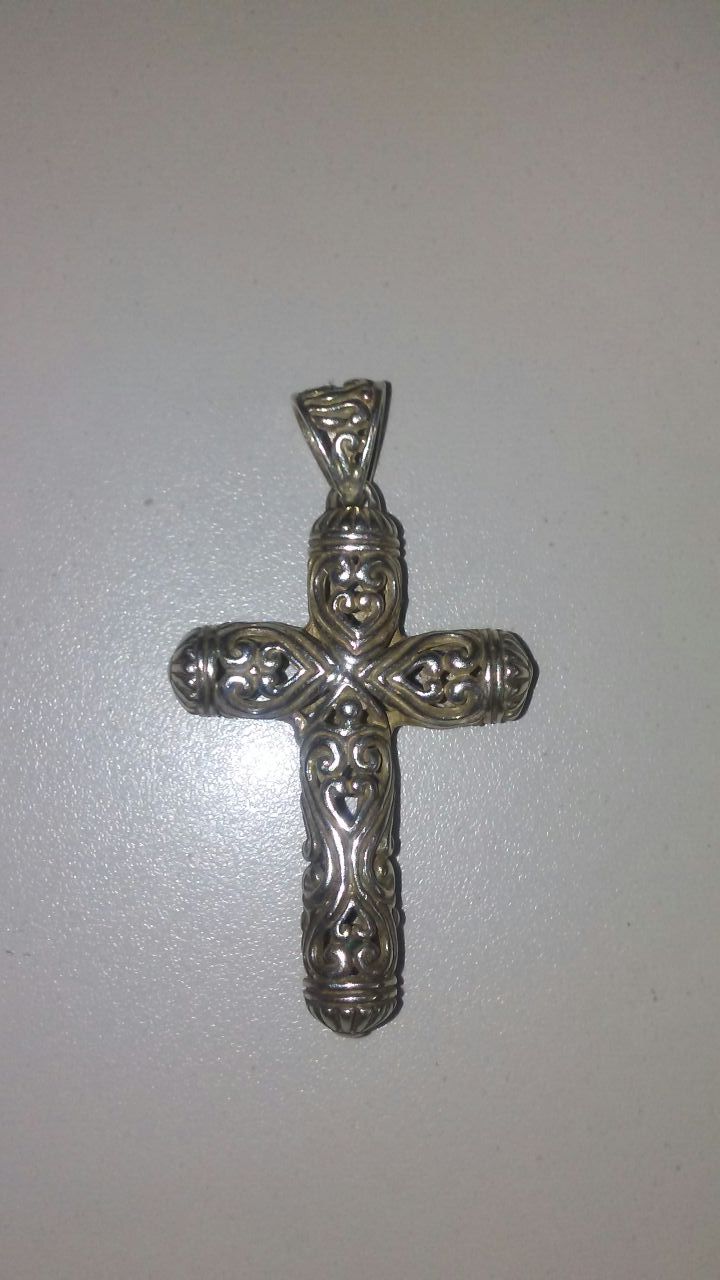 Handcrafted Silver Cross