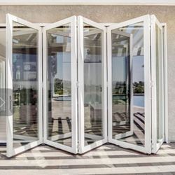 New Teza 144 By 80 Bifold White Doors Delivery Available 