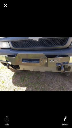 03-06 Silverado Westin winch tray