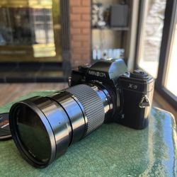 Minolta X-9 35mm SLR Film Camera