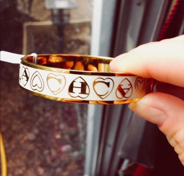 NWT Coach Bangle Bracelet