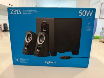 Satellite speaker and subwoofer  with control pad