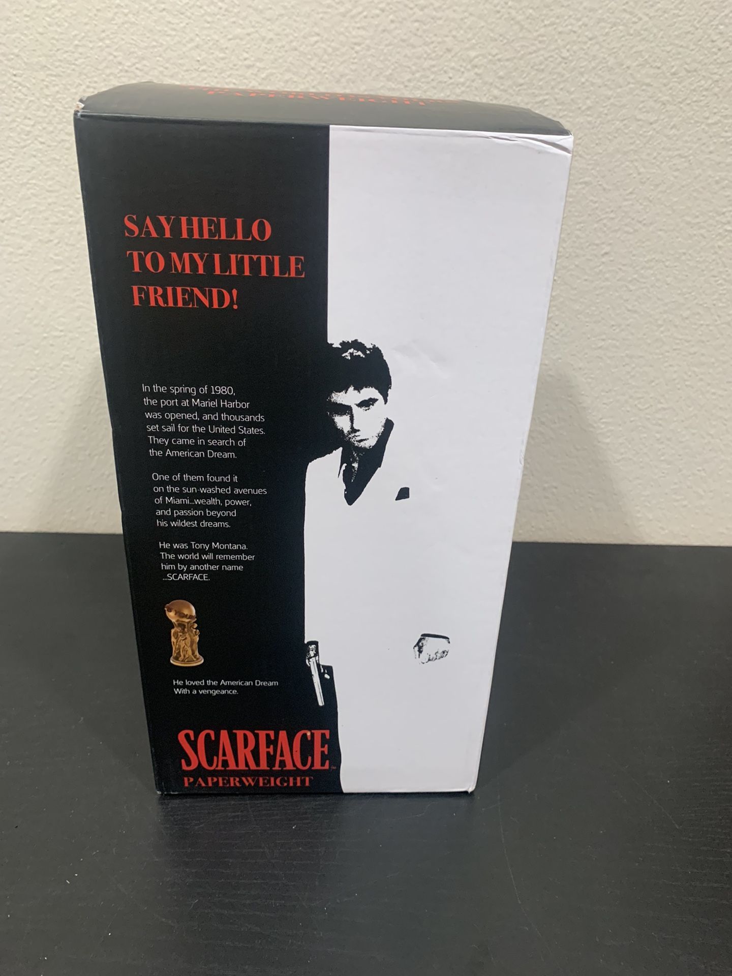 Scarface the World Is Yours 12" Collectible Statue Quality Movie Prop Replica