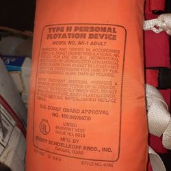 Type II Personal Floatation Device 
