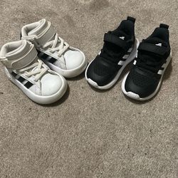 2 Adidas Toddlers Size 6 Sneakers 