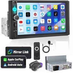 7" Inch touch screen car stereo Bluetooth Apple Android GPS etc brand new complete ready to be installed READ DESCRIPTION $100 FIRM FIRM