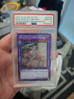 2022 YU-GI-OH! 1st edition  blue eyes