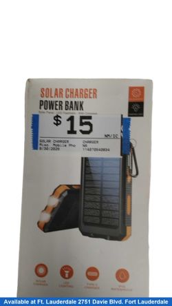 Solar Charger Charger Black Misc. Mobile Phone Accessory
