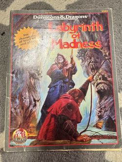 AD&D 2nd Edition Labyrinth of Madness TSR 9503