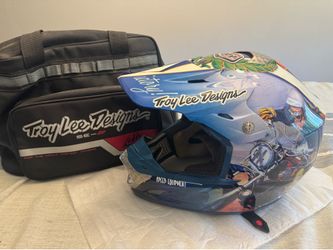 X-Large Troy Lee Designs Malcolm Smith Limited Edition Helmet DirtBike Dirt Bike Motocross