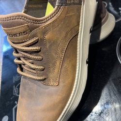 Skechers, New, Size 11, Easy Slide On, Distressed, Leather, Did I Say New, $98