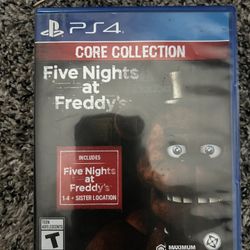 Ps4 - Fnaf 1-5 Collection