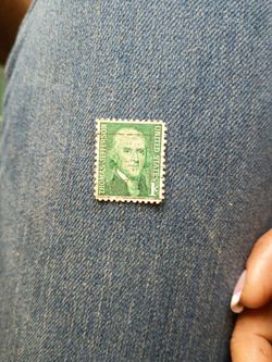 Vintage Thomas Jefferson Stamp