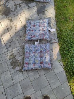 2 chair Pillows