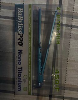 BaBylissPRO Nano Titanium 1" Ultra-Thin Straightener