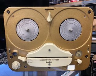 Vintage Tandberg Model 3B Reel to Reel Tape Recorder Tube 1950s Made Norway