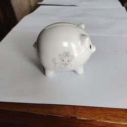 Precious Moments Baby Piggy Bank