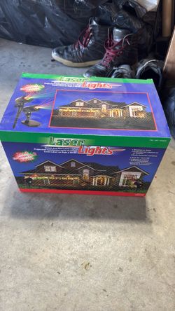 Christmas laser lights