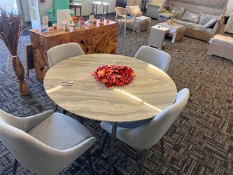 5 PIECE DINING TABLE SET - WE DELIVER 