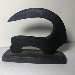 Small Antique Desk Statue 