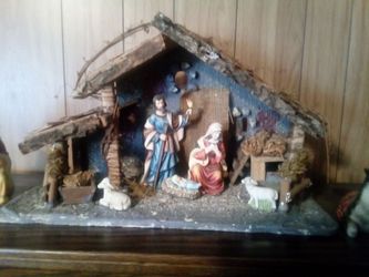Beautiful Nativity set