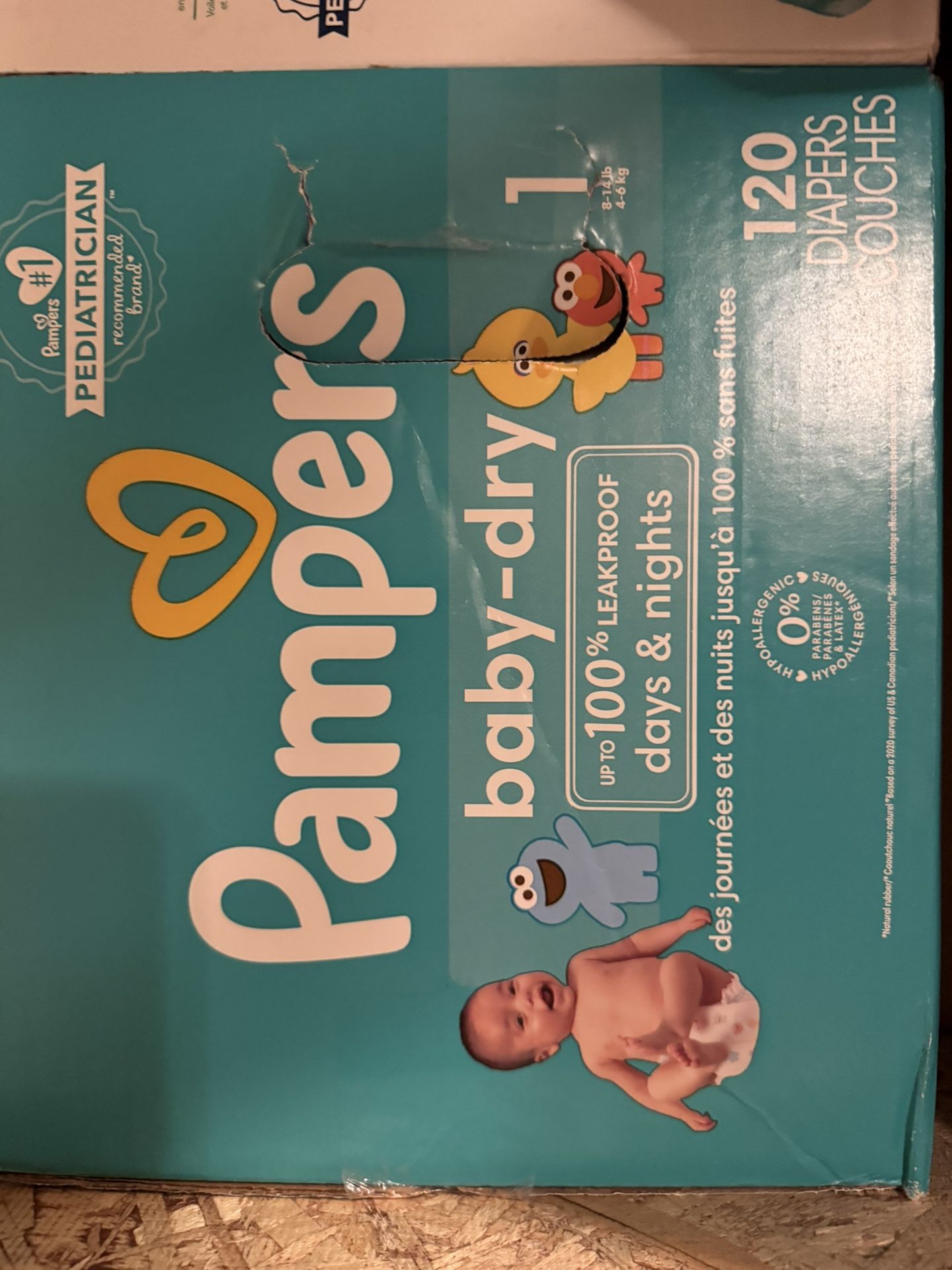 Pampers Size 1 Count 120