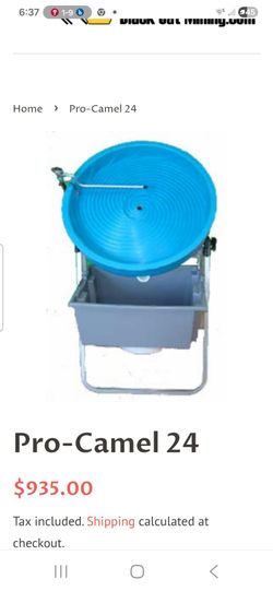 Gold panning machine