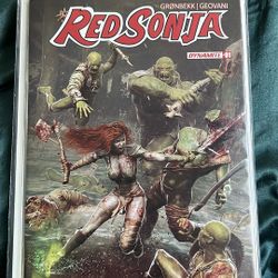 Red Sonja #1 Cover M 1:10 Incentive Barends Original Dynamite Comics 2023