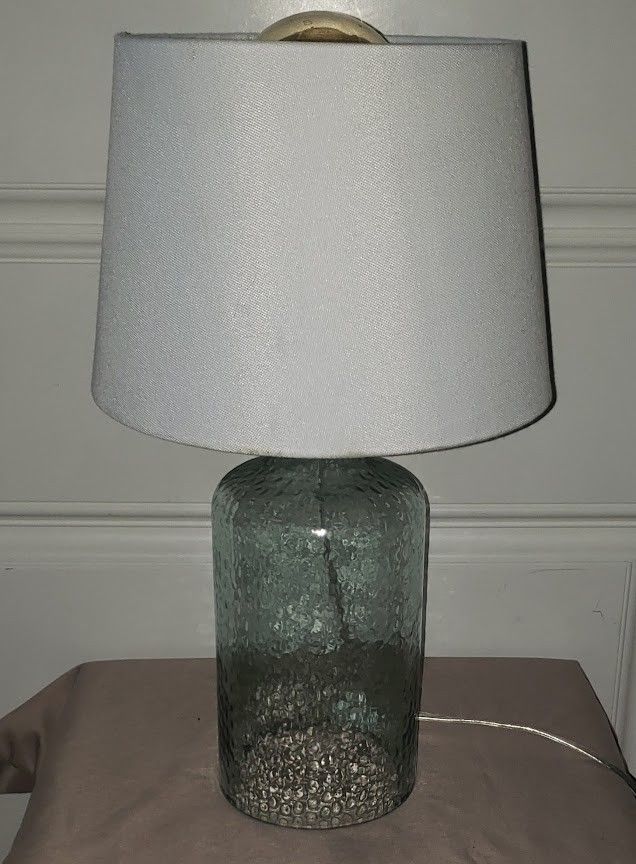 Glass Table Lamp
