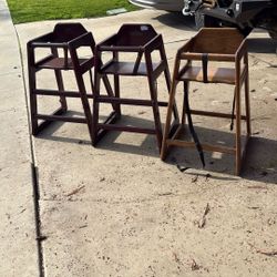 High Chairs - Restaurant Style