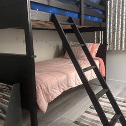Twin Bunk Beds With Mattress 