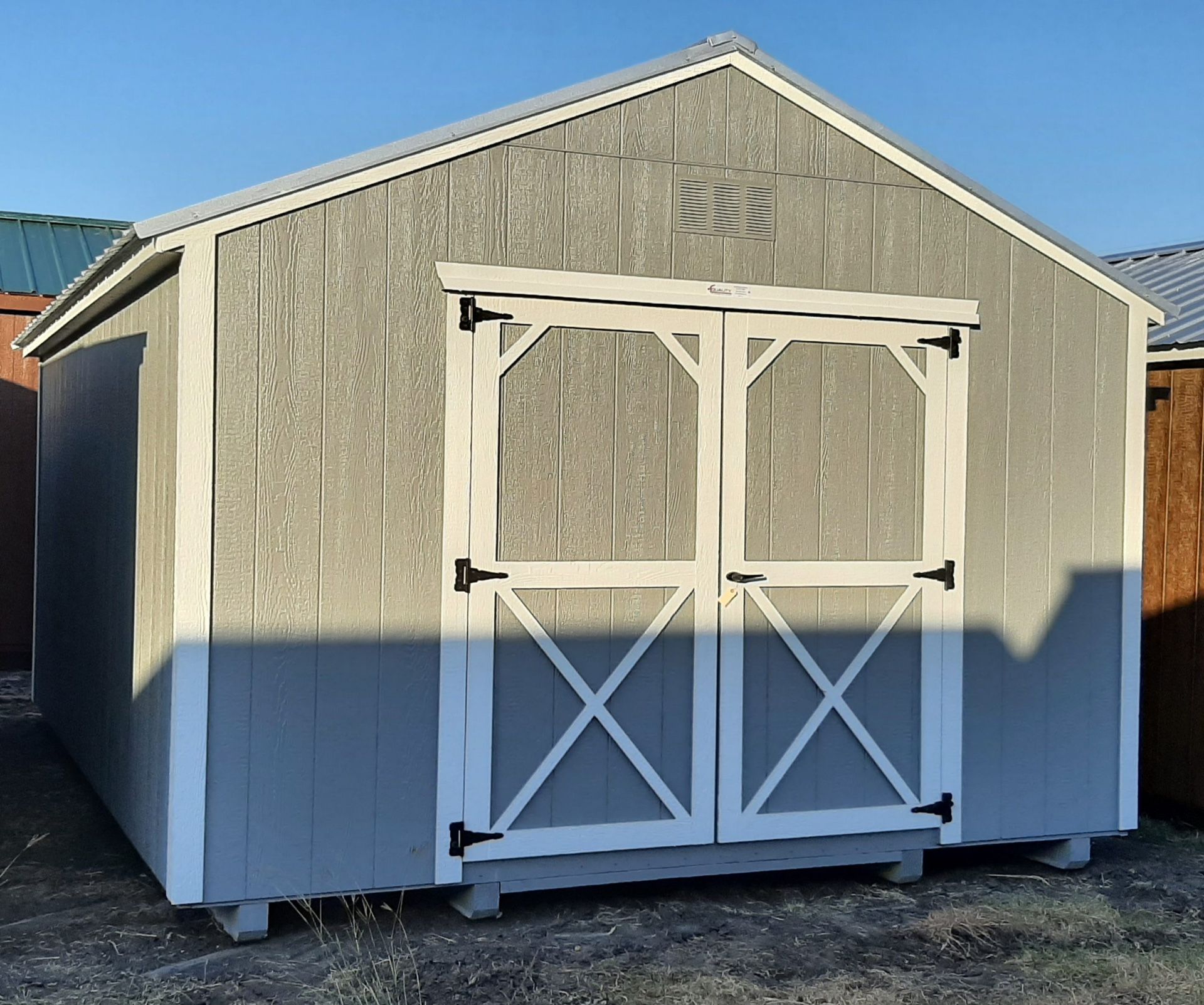 12x16 Utility Shed + Free Delivery