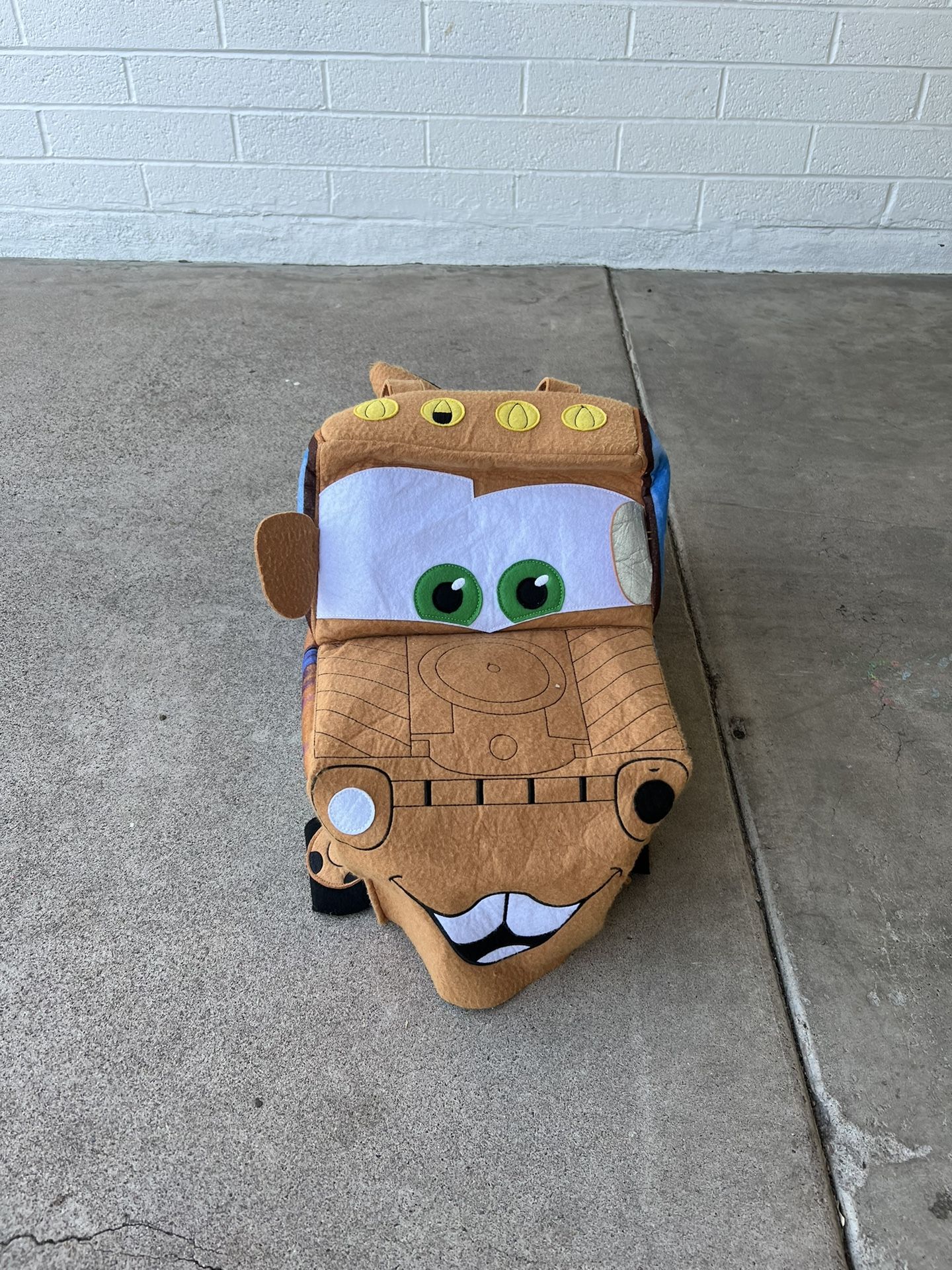Pottery Barn Tow Mater Halloween Costume