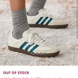 Green Adidas Sambas 