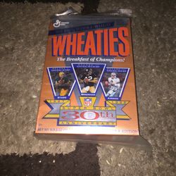 Wheaties 1967 to 1996 30th anniversary Super Bowl