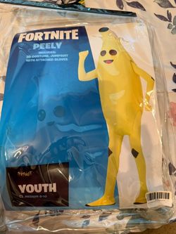 Fortnite Peely Youth Costume Medium 8-10