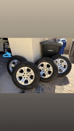 Chevy Silverado rims and tires
