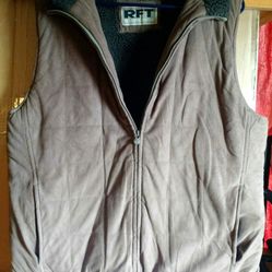 RFT Microsuede Fleece Vest- Mens Large