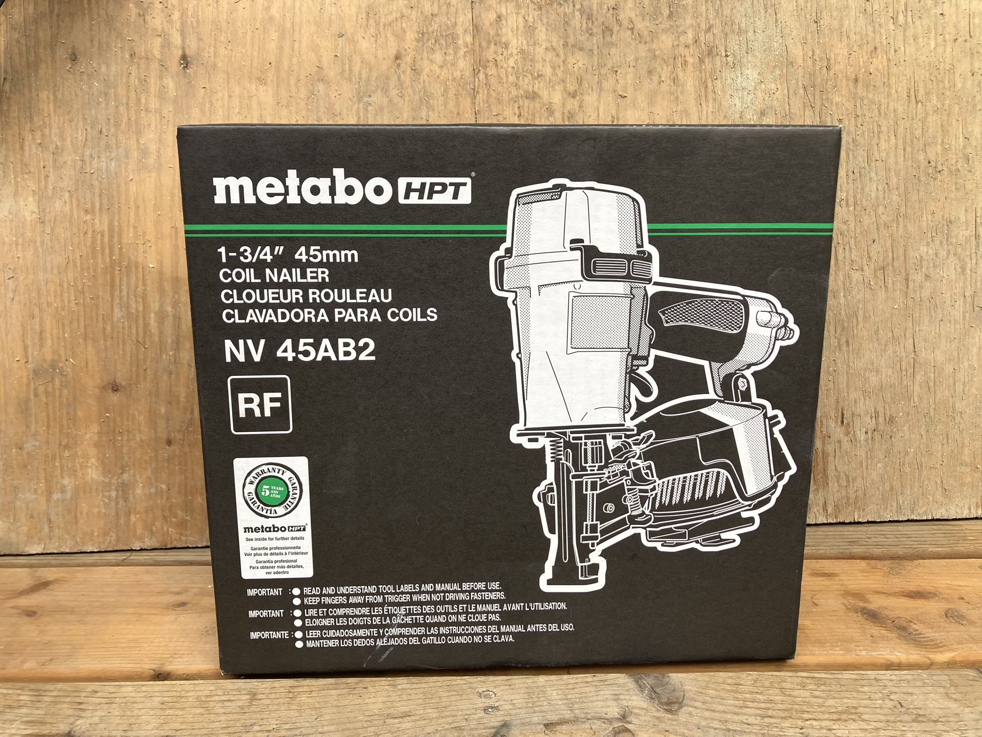 Metabo HPT Coil Roofing Nailer
