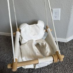 Canvas Baby Swing