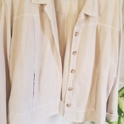 Jacket Cream Size L