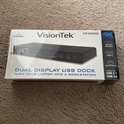 Brand New Dual Display USB Dock