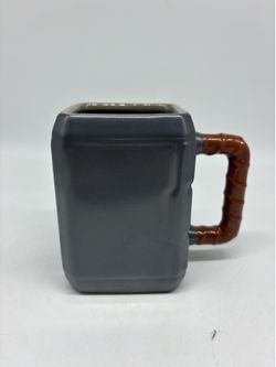 Disney Store Thor's Hammer Ceramic Mug Marvel Collectible 3D Tea/Coffee Cup