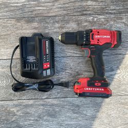 Craftsman V20 20-volt Max 1/2-in Cordless Drill (1-Battery Included and Charger Included)