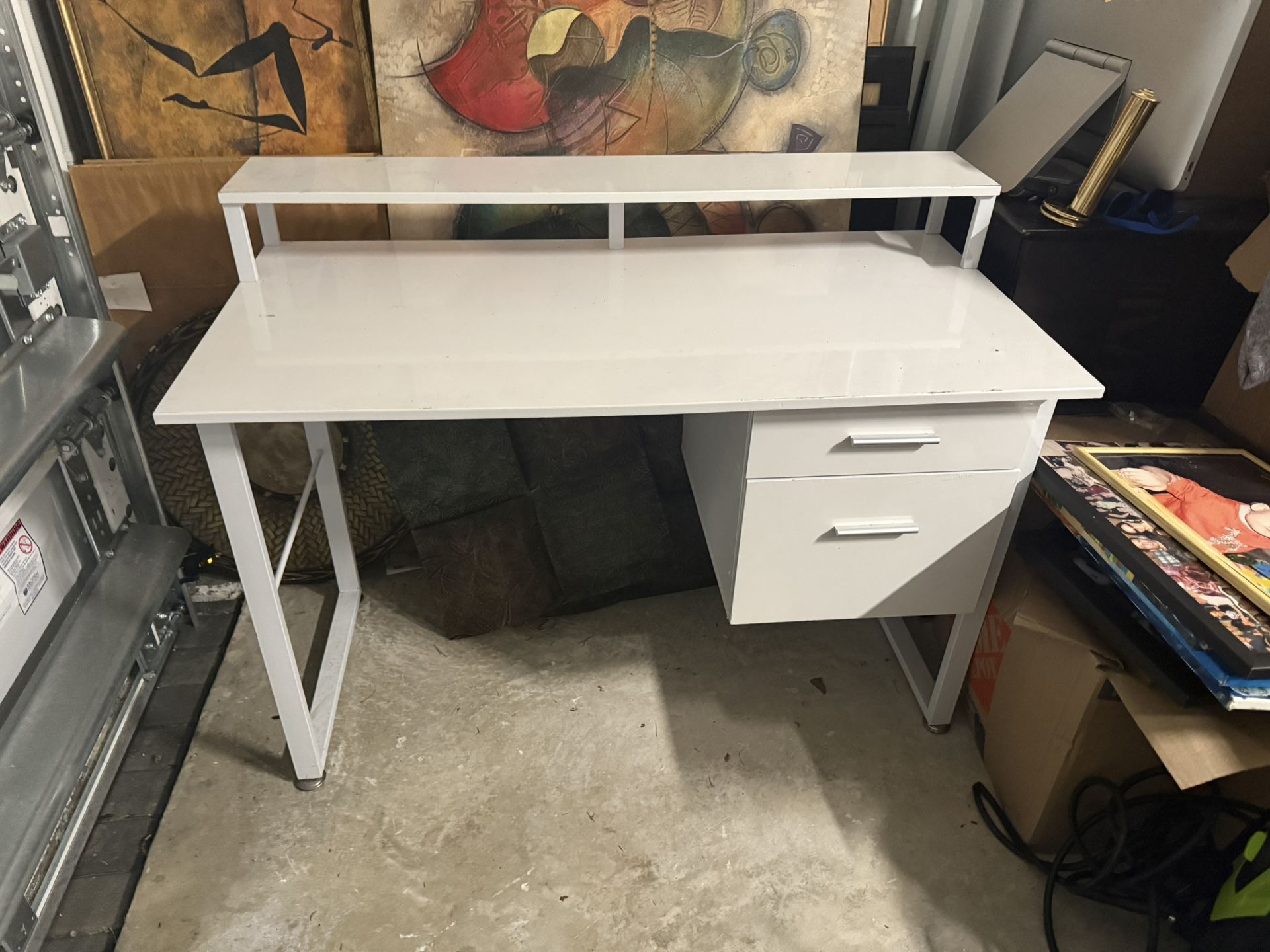 White Desk