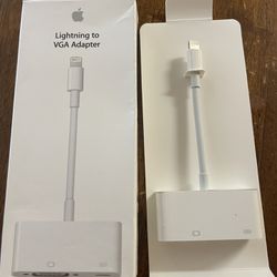 Apple Lightning to VGA Adapter Genuine OEM MD825ZM/A iPhone iPad