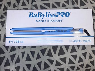 BaBylissPRO Nano Titanium Hair Straightener 1.5"