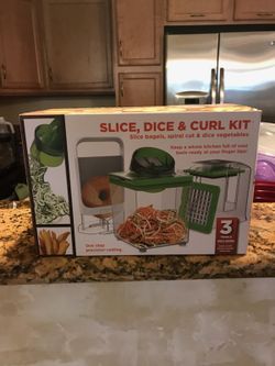 Slice and Dice & Curl kit