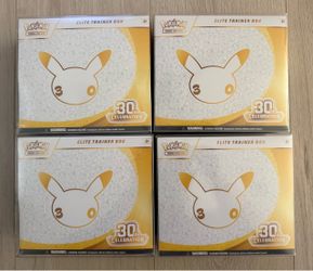 4XETB TCG 30th Celebration Elite Trainer Box